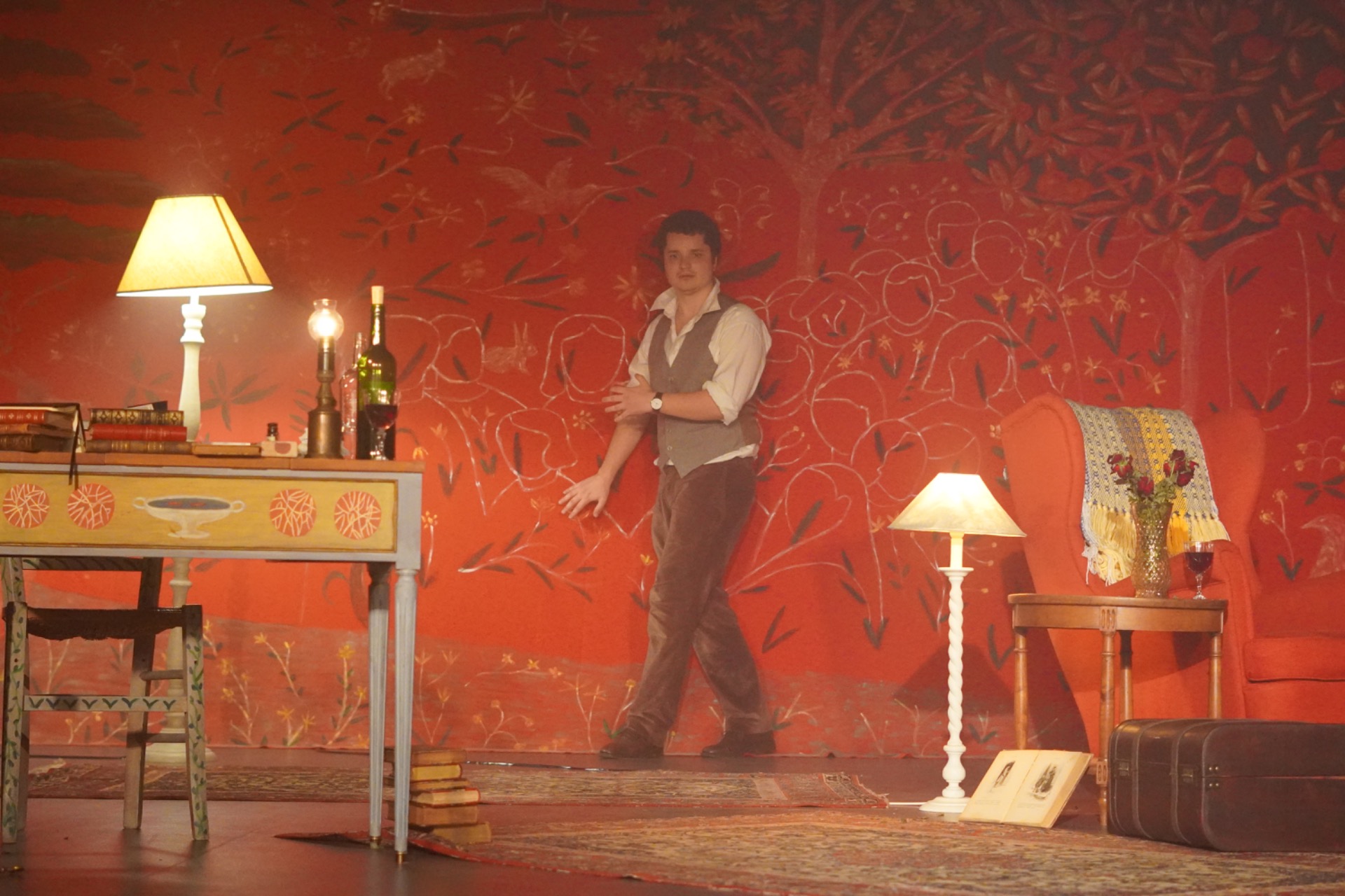 Les Vagues de Virginia Woolf - Adaptation, mise en scène et jeu de Paul Dussauze et Jeanne Guillon Verne - Salle Dunoyer de Segonzac, Viroflay, 78220